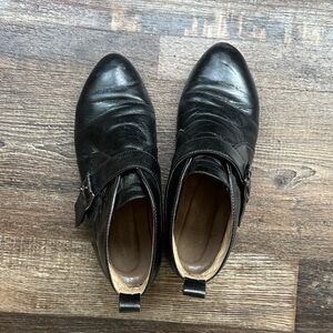 Men's Black Leather Shoes